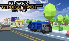 Blocky garbage truck sim pro