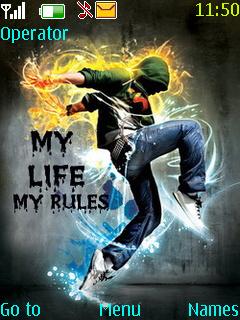 Free Java My Life My Rules Software Download in Themes & Wallpapers & Skins  Tag