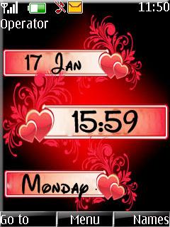 Free Nokia 5310 Love Clock Theme Software Download