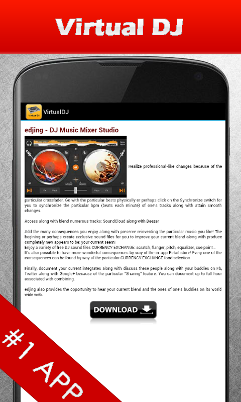 virtual dj for android tablet free download