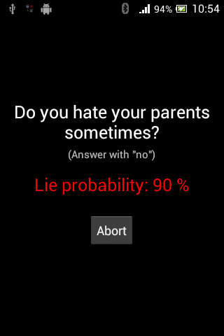 lie detector software free  for mobile