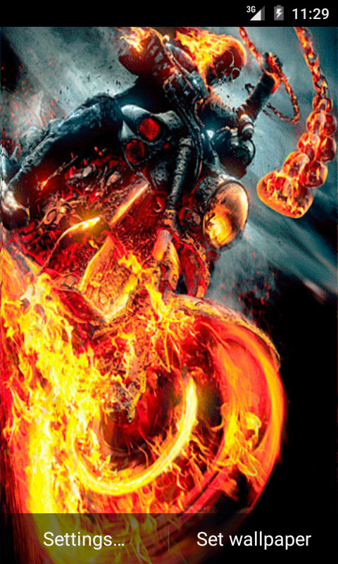 Free Android Ghost Rider 2 Live Wallpaper Software Download