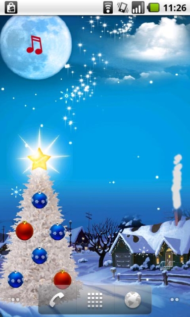 Free Christmas Live Wallpaper Free (Android) Software Download