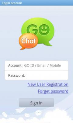 Go chat mobile