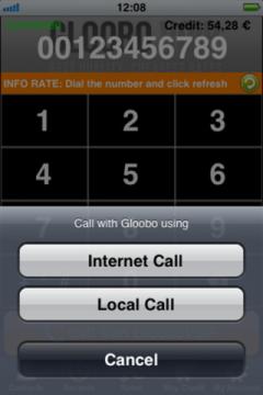 GlooboVoIP for iPhone