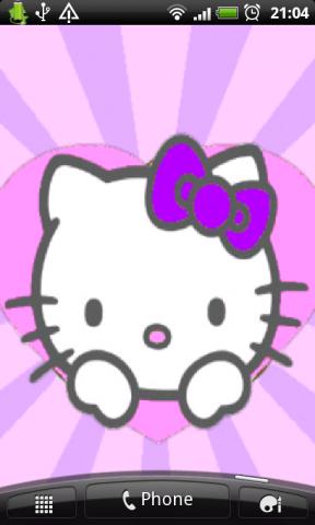 Free Android Hello Kitty Love Live Wallpaper Software Download