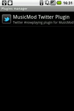 MusicMod Twitter Plugin
