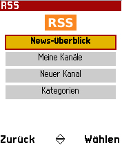 RSS mobile Reader