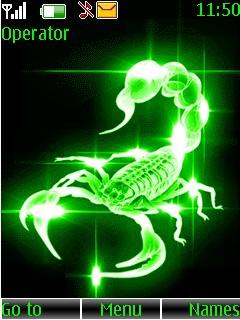 Free Nokia X2-02 / X2-05 Animated Scorpion Software Download in Animals Tag