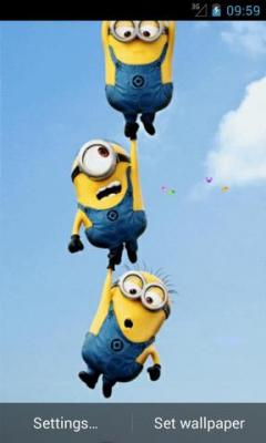 Free Funny Minions Live Wallpapers Software Download