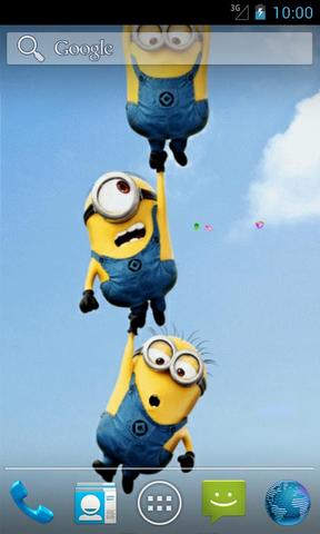 Free Android Funny Minions Live Wallpapers Software Download