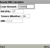 Keeda EMI Loan Calculator