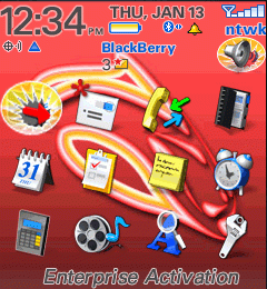 8100 Pro Pearl Icon Theme Target BB OS 4.2.0