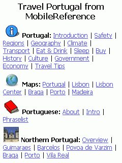 Travel Portugal - illustrated guide, phrasebook, and maps