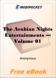 The Arabian Nights Entertainments - Volume 01 for MobiPocket Reader