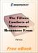 The Fifteen Comforts of Matrimony: Responses From Women for MobiPocket Reader