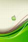 Apple Logo Green