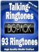 Talking Ringtones Big-Pack 93 HQ Tones