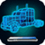 Hologram truck simulator