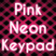 Pink Neon Keypad