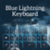 Blue Lightning Keyboard