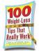 100 Weight Loss Tips That Really Work