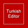 Turkish Editor