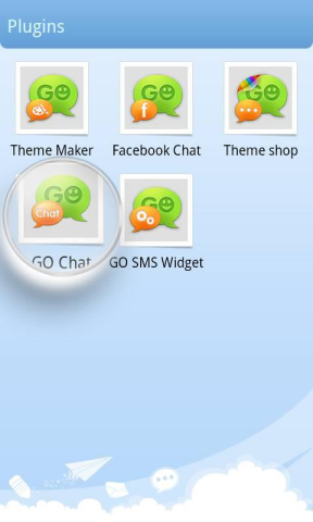 Go chat sms android