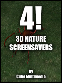 4 BEST 3D SCREENSAVERS ON HANDANGO: AQUARIUM, BEE, BUTTERFLY AND ANT!