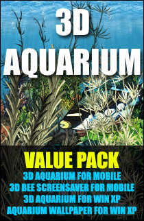 VALUE PACK!: 3D Aquarium Screensaver for UIQ!