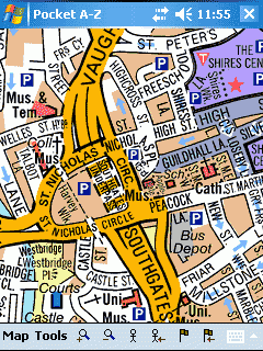 Leicester Pocket A-Z Map