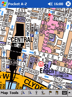 Glasgow Pocket A-Z Map