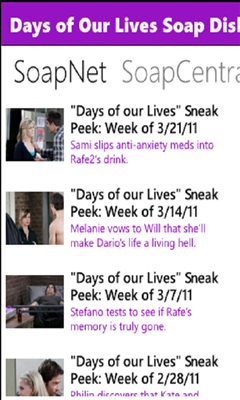 Days of our Lives Soap Dish