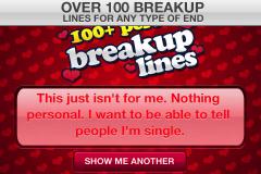 100 Breakup Lines