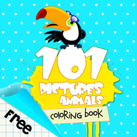101 Pictures - Animals - Free Coloring Book