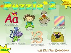 123 Kids Fun Puzzle Green HD Lite