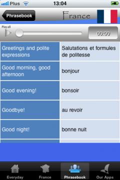 123 Learn French FREE - English French Audio Phrasebook