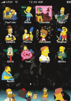 The simpsons Theme Apple