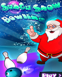 Santa Snow Bowling 240x297