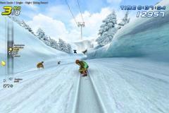 snow board game