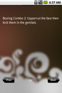 Boxing Combos