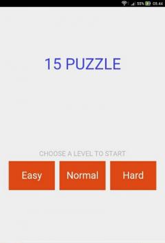 15 Slider Puzzle
