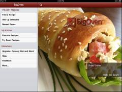 170,000+ Recipes - BigOven (iPad)