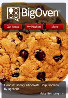 170,000+ Recipes - BigOven (iPhone)