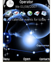 Blue Capricornus Viitrio - S60 Theme