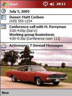 1968 Dodge Charger AV Theme for Pocket PC