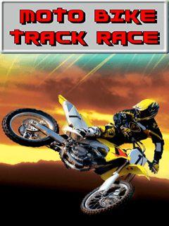 Moto bike track race