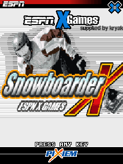 ESPN X Games: Snowboarder X