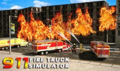 911 rescue fire truck: 3D simulator