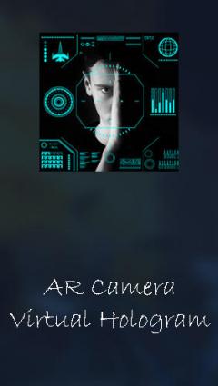 AR Camera virtual hologram photo editor app